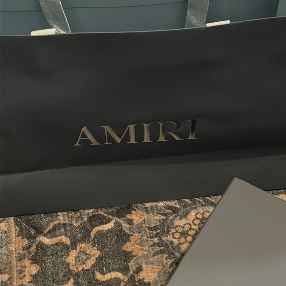 AMIRI Black Bandanna Sneakers - Picture 5 of 6